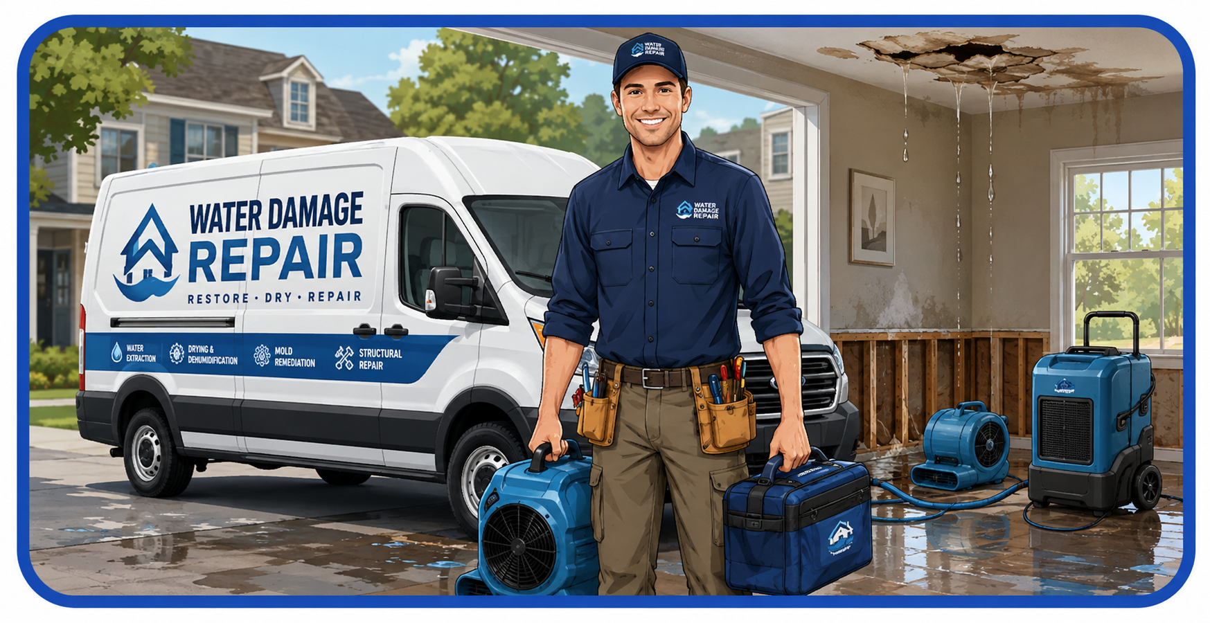 Professional Water Damage Inspection Service